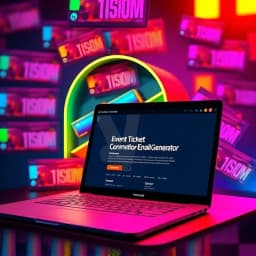 Event Ticket Confirmation Email Generator icon