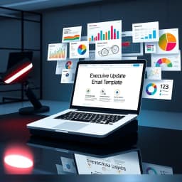 Executive Update Email Template icon