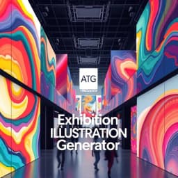 Exhibition Illustration Generator icon