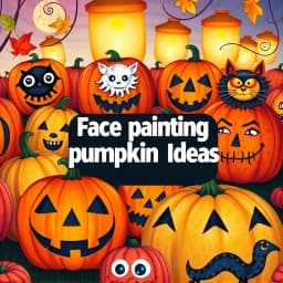 Face Painting Pumpkin Ideas icon