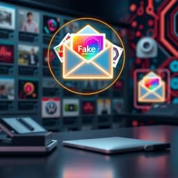 Fake Email Template icon