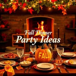 Fall Dinner Party Ideas icon