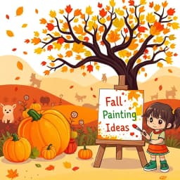 Fall Painting Ideas for Toddlers icon