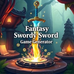 Fantasy Sword Game Generator icon