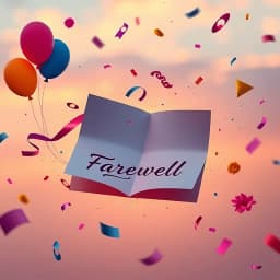 Farewell Invitation Email Template icon