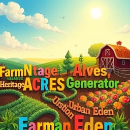 Farm Names Generator icon