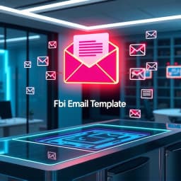 FBI Email Template icon