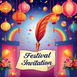 Festival Invitation Message Generator icon