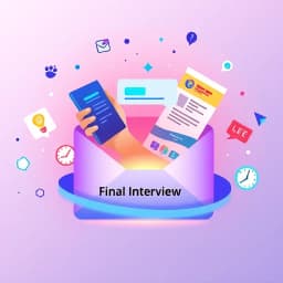 Final Interview Email Template icon