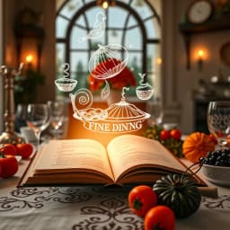 Fine Dining Recipe Generator icon