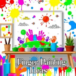 Finger Painting Ideas for 2 Year Olds icon