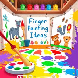 Finger Painting Ideas for Preschoolers icon