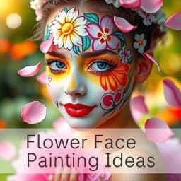 Flower Face Painting Ideas icon