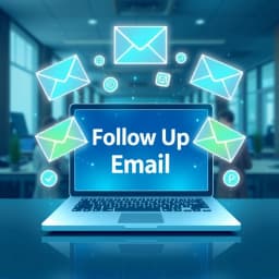 Follow Up Email for Update Template icon