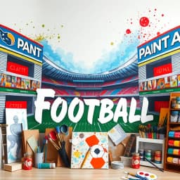 Football Canvas Painting Ideas icon