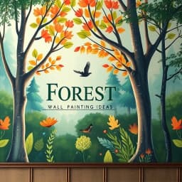 Forest Wall Painting Ideas icon