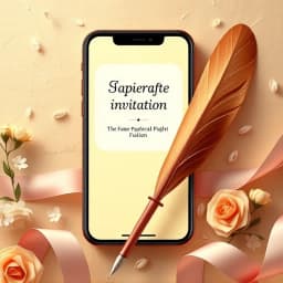 Formal Invitation Text Message Sample Generator icon