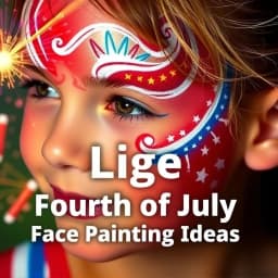 Fourth of July Face Painting Ideas icon