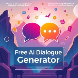 Free AI Dialogue Generator icon