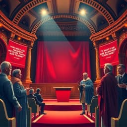 Free AI Historical Figure Debate Speech Generator icon