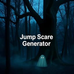 Free AI Horror Story Jump Scare Generator icon