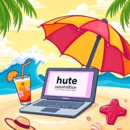 Free AI Personalized Vacation Out of Office Email Generator icon