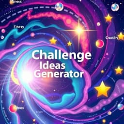 Free AI Virtual 30 Day Challenge Ideas Generator icon