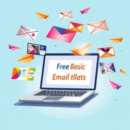 Free Basic Email Template icon