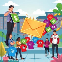 Free College Shirt Email Template icon