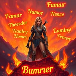 Free Fire Girl Character Name Generator icon
