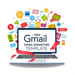 Free Gmail Email Signature Template icon