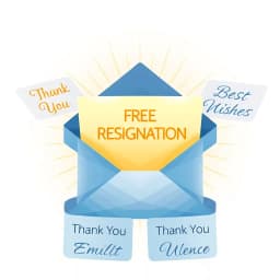 Free Resignation Email Template icon