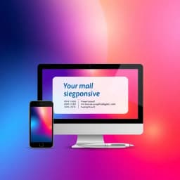 Free Responsive Email Signature Template icon