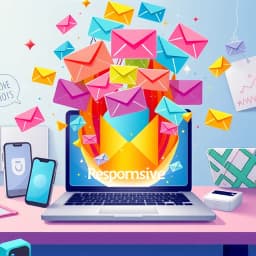 Free Responsive Email Template icon