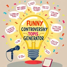 Funny Controversial Topics Generator icon