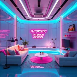 Futuristic Interior Design icon