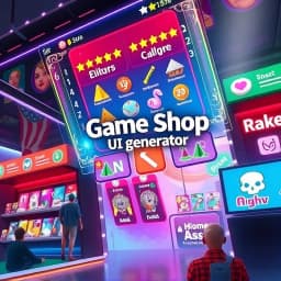 Game Shop UI Generator icon