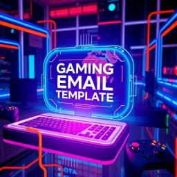 Gaming Email Template icon