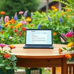 Garden Leave Email Template icon