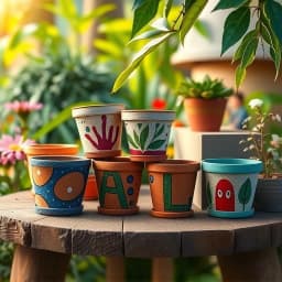 Garden Pot Painting Ideas icon