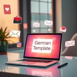 German Email Template icon
