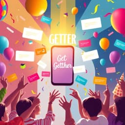 Get Together Invitation Text Message Generator icon