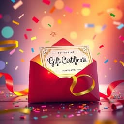 Gift Certificate Email Template icon