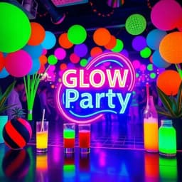 Glow Party Neon Party Ideas icon