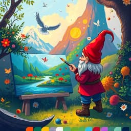 Gnome Canvas Painting Ideas icon