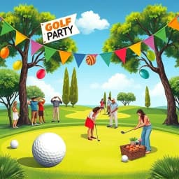 Golf Party Ideas icon