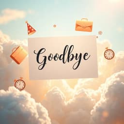 Goodbye Email Template icon