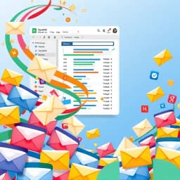 Google Sheets Email List Template icon