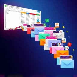 Google Sheets Email Template icon