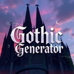 Gothic Font Generator icon